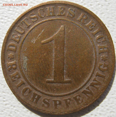 Веймар 1 рейхспфенниг 1925 J до 03.10. - IMG_4678.JPG