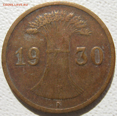  Веймар 1 рейхспфенниг 1930 F до 03.10. - IMG_4735.JPG
