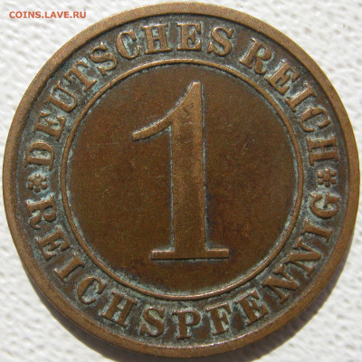Германия 3 рейх 1 рейхспфенниг 1934 A (веймарский тип) 03.10 - IMG_4772.JPG
