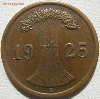  Веймар 2 рейхспфеннига 1925 A до 03.10. - IMG_4847.JPG