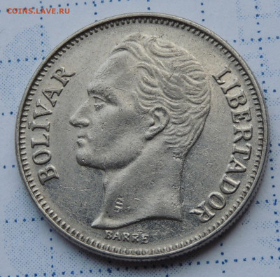 Венесуэла 1 боливар 1986 №2 до 5.10.2025 - Венесуэла 1 боливар 86 .JPG