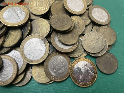 10 рублей, юбилейные разные. 133 шт. До 02.10.25 - IMG_5809