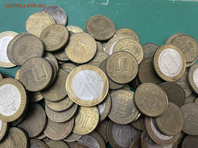 10 рублей, юбилейные разные. 133 шт. До 02.10.25 - IMG_5807