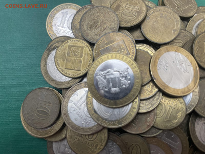 10 рублей, юбилейные разные. 133 шт. До 02.10.25 - IMG_5806