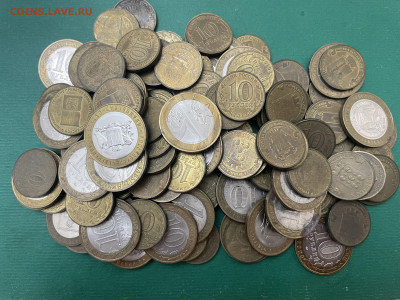 10 рублей, юбилейные разные. 133 шт. До 02.10.25 - IMG_5805