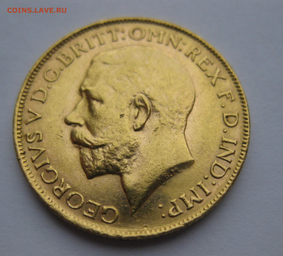 Монета 1 соверен 1923 P Австралия Золото - IMG_9940.JPG
