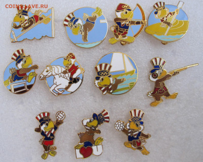 ОИ-1984 Лос-Анджелес Талисман Сэм Виды спорта до 02.10 - 001.JPG