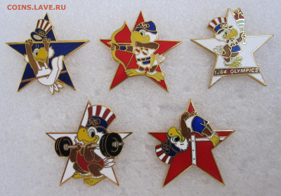 ОИ-1984 Лос-Анджелес Талисман Сэм Виды спорта до 02.10 - 006.JPG