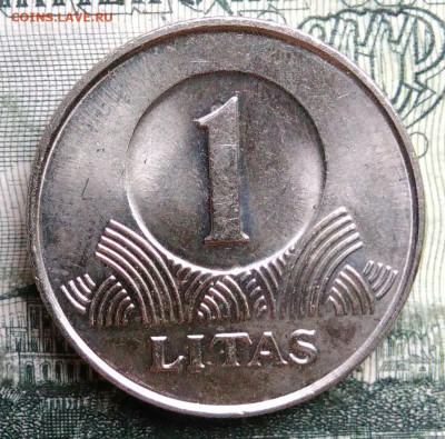 Литва 1 лит 2010 года до 06.10.2025 - IMG_20250930_230034