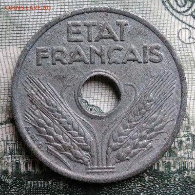 Франция 10 сантимов 1944 года до 06.10.2025 - IMG_20250930_230957