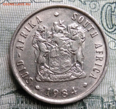 Южная Африка 5 центов 1984 года до 06.10.2025 - IMG_20251001_002514