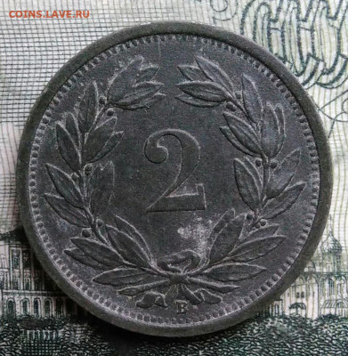 Швейцария 2 раппена 1944 года до 06.10.2025 - IMG_20250930_224947