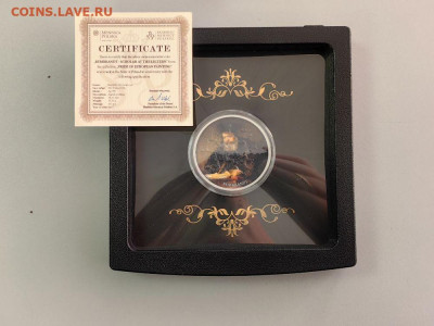 500фр 2017 Камерун Рембрандт - Ученый за пюпитром, Ag999 - Ю Камерун Ученый брак-2