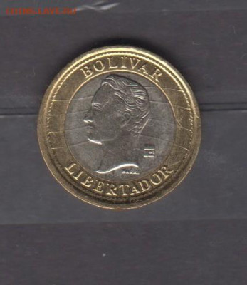 Венесуэла 2007 1 боливар без оборота до 06 10 - 721
