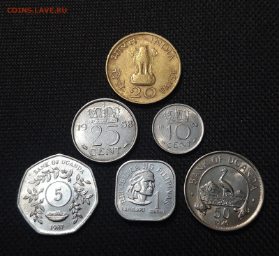 НАБОР ИНОСТРАННЫХ МОНЕТ 23 МОНЕТЫ В ЛОТЕ До 08.10 - 20250920_230808