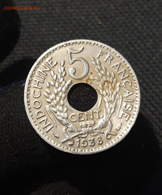 ФРАНЦУЗСКИЙ ИНДОКИТАЙ 5 сантимов 1937 и 1938 года До 08.10 - 20250920_221039