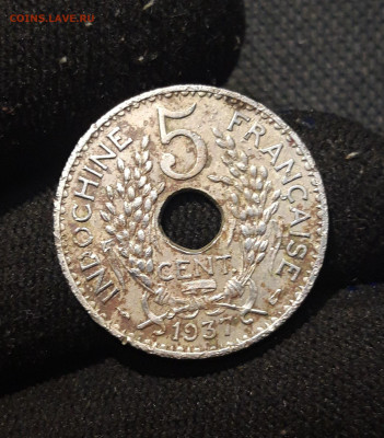 ФРАНЦУЗСКИЙ ИНДОКИТАЙ 5 сантимов 1937 и 1938 года До 08.10 - 20250920_220939