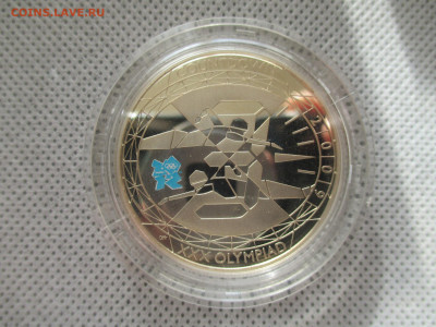 Великобритания Олимпиада в Лондоне 5 фунтов 2009 год - IMG_0065.JPG