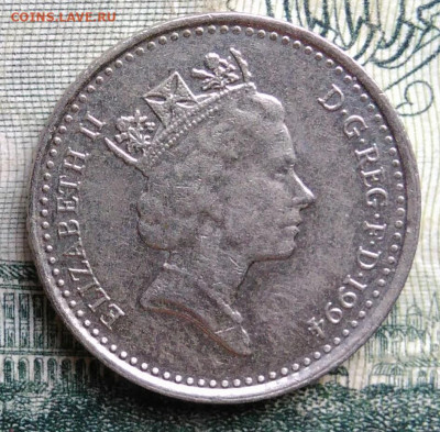 Великобритания 5 пенсов 1994 года до 06.10.2025 - IMG_20251003_004948