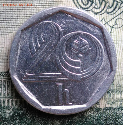 Чехия 20 геллеров 1995 года до 06.10.2025 - IMG_20251003_004203