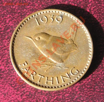 Великобритания, Фартинг 1939 (22.02) - P1010140