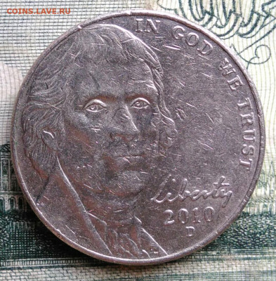 США 5 центов 2010 года до 06.10.2025 - IMG_20251003_004344