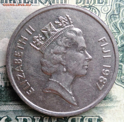 Фиджи 20 центов 1987 года до 06.10.2025 - IMG_20251002_221726