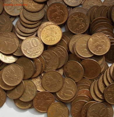 Нечастые 10 копеек 2006М,2007М 173 шт - DSCN0394 (2).JPG