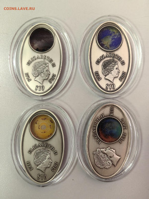 10дол 2012 Фиджи Апокалипсис, Ag925 (4шт), до 09.10 - ЯЯ Апокалипсис - 3