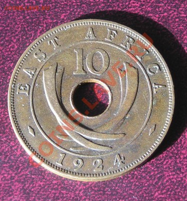 Британская Восточная Африка, 10 Центов 1924 (22.02) - P1010160