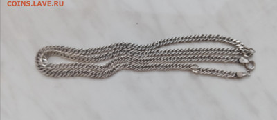 Цепочка серебро длина 60см вес 16.42г до 08.10.25 в 22:00 по - IMG_20251003_174310