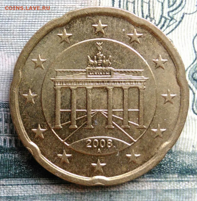 Германия 20 центов 2008 года до 06.10.2025 - IMG_20251003_003803