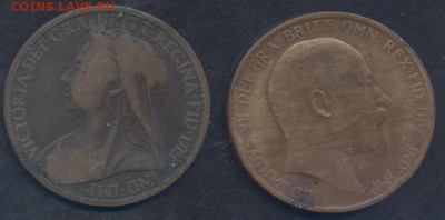 Британия 1 пенни 1903 г.6.10.2025 г. 22 -00 МСК. - Британия1