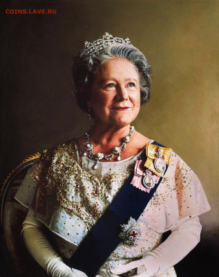 ЗАНИМАТЕЛЬНАЯ НУМИЗМАТИКА - Queen_Elizabeth_the_Queen_Mother_portrait