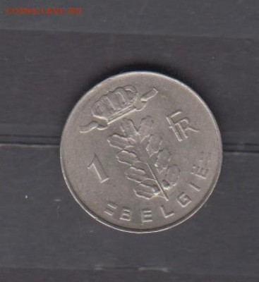 Бельгия 1975 1 франк надп на голл ( блеск) до 09 10 - 113