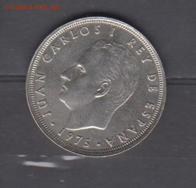 Испания 1975(78) 25 песет( блеск) до 09 10 - 101а