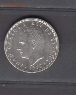 Испания 1975(76) 5 песет блеск до 09 10 - 104