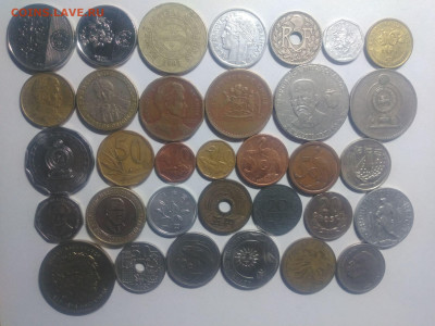 100 монет Мира без повторов до 06.10.2025 22-00 мск - 100 иностранных монет 30