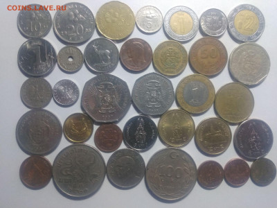 100 монет Мира без повторов до 06.10.2025 22-00 мск - 100 иностранных монет  2