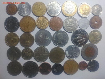 100 монет Мира без повторов до 06.10.2025 22-00 мск - 100 иностранных монет  10