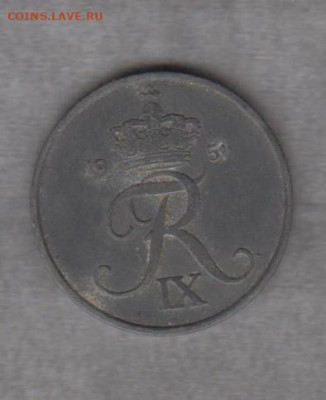 Дания 1951 5о до 10 10 - 240