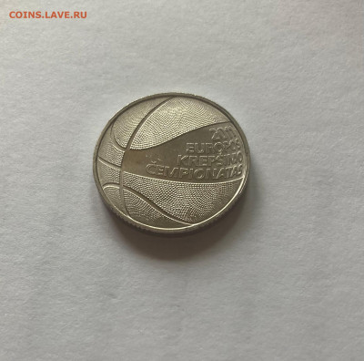 1 лит 2011г., Литва, Баскетбол, UNC, до 11.10.25г. - 1 лит