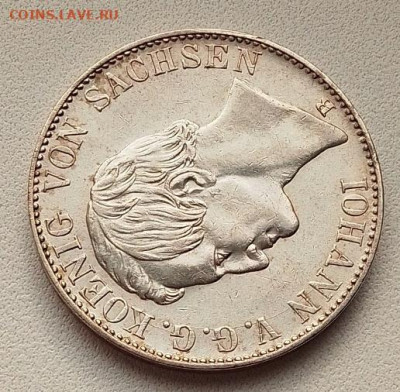 Саксония, 1 талер 1867 до 08.10.25 в 22.00 - IMG_20250928_144838