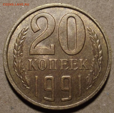 20 копеек 1991 (перепутка заготовки) - red32590969.JPG