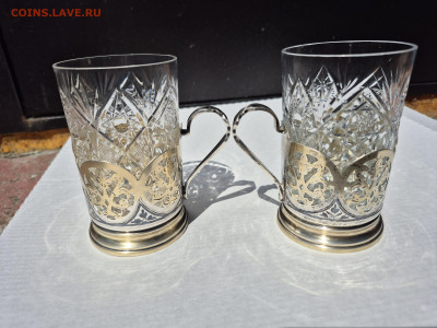2 подстаканника хрусталь, серебро. до 08.10. - 20250731_122418