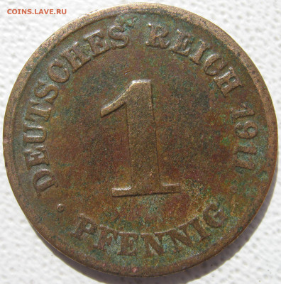  Империя 1 пфенниг 1911 D до 10.10. - IMG_4003.JPG