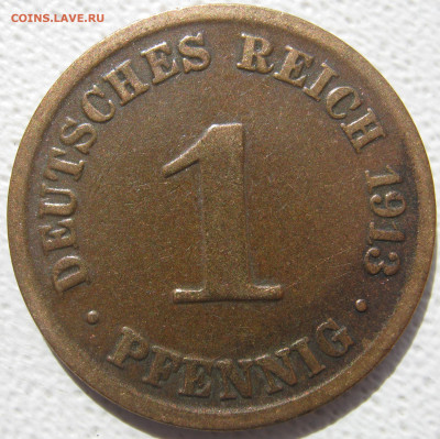  Империя 1 пфенниг 1913 A до 10.10. - IMG_4017.JPG