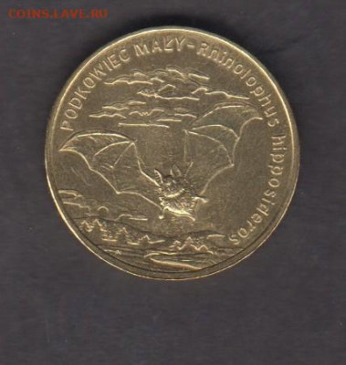 Польша 2010 2зл летучая мышь до 11 10 - 32