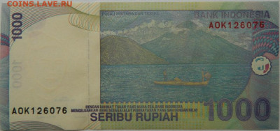 Индонезия 1000 рупий 2013 г.  до 11.10.25 - DSCN7855.JPG