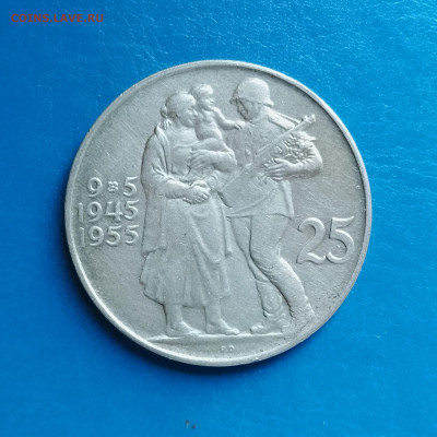 Чехословакия, 25 крон 1955, до 12.10.2025 - IMG_20250930_082654